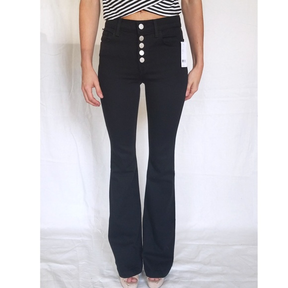 J Brand Denim - J Brand 'Maria' Flare High Rise Denim